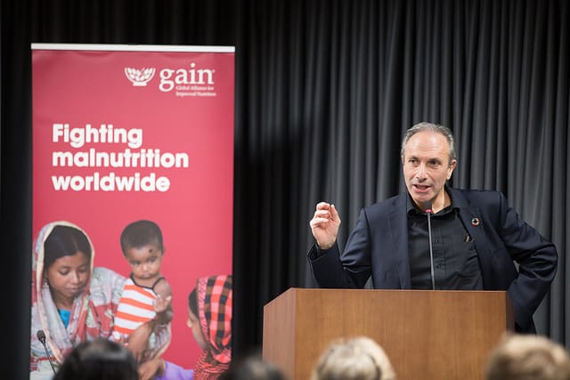 GAIN’S Dr. Lawrence Haddad AWARDED WORLD FOOD PRIZE