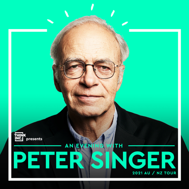Peter Singer is touring Australia and New Zealand