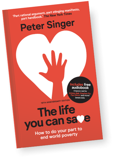 Peter Singer’s The Life You Can Save Book
