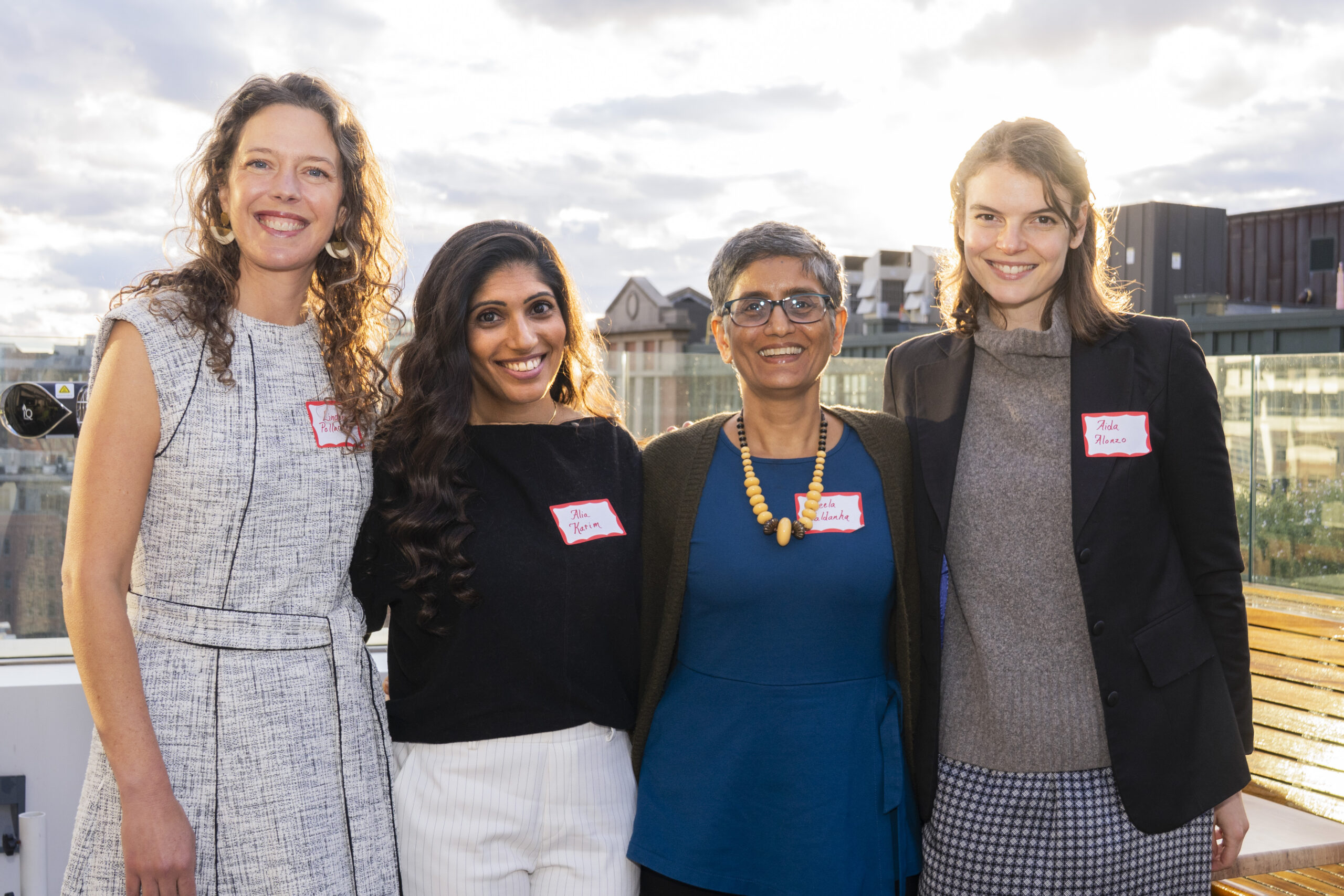 Our panel speakers with Neela in Boston