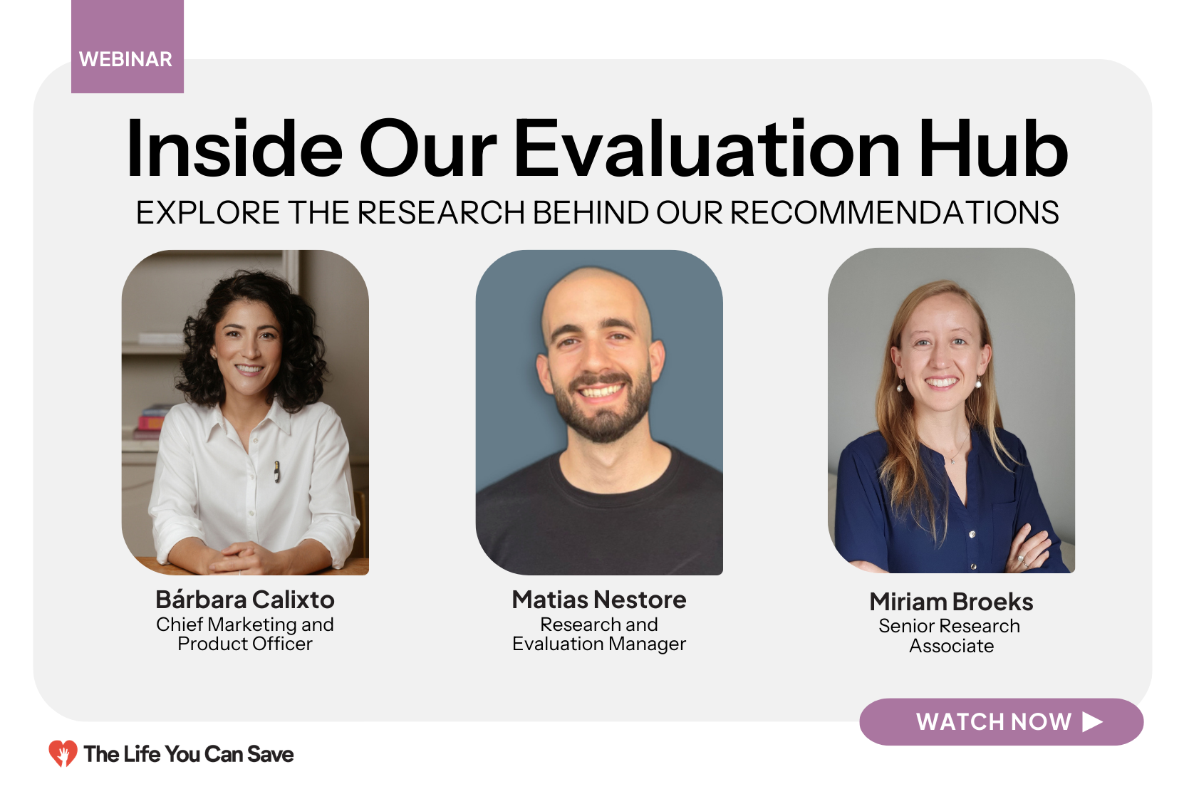 Inside the Evaluation Hub Webinar