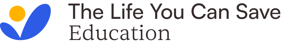 The Life You Can Save Education lockup